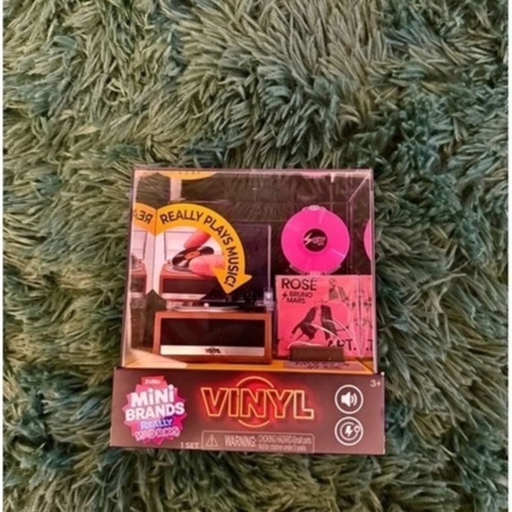 Mini Brands Really Works Vinyl Record Player Series 1 | New Released!